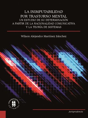 cover image of La inimputabilidad por trastorno mental